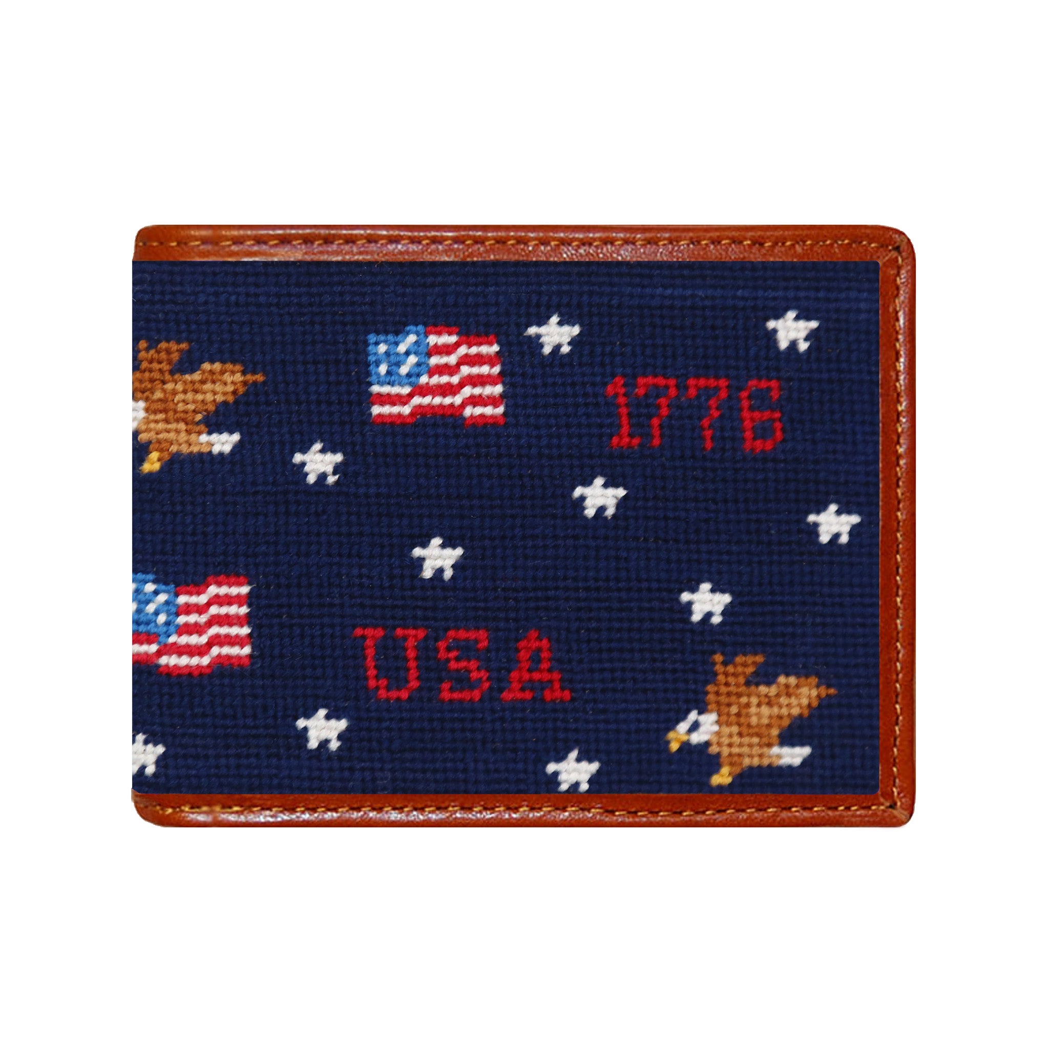 Americana Pattern Wallet (Dark Navy)