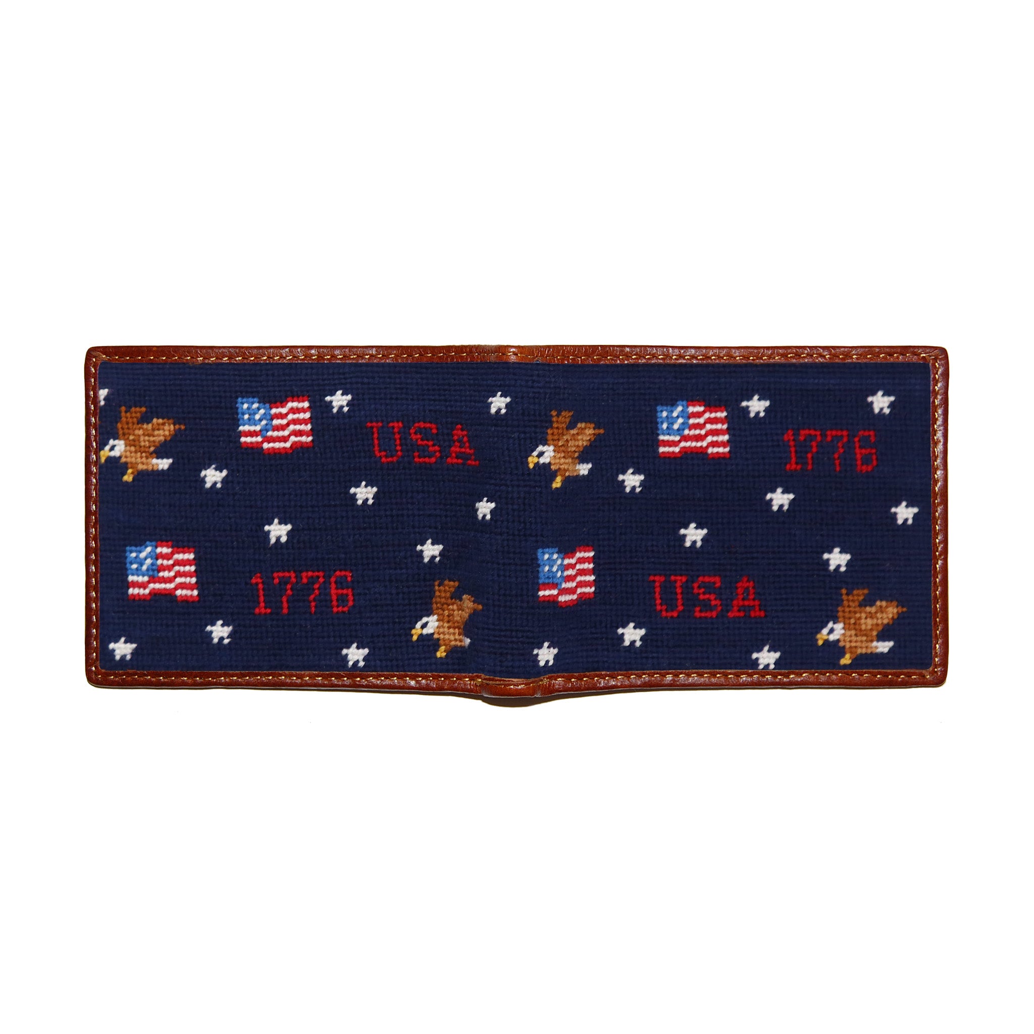 Americana Pattern Wallet (Dark Navy)