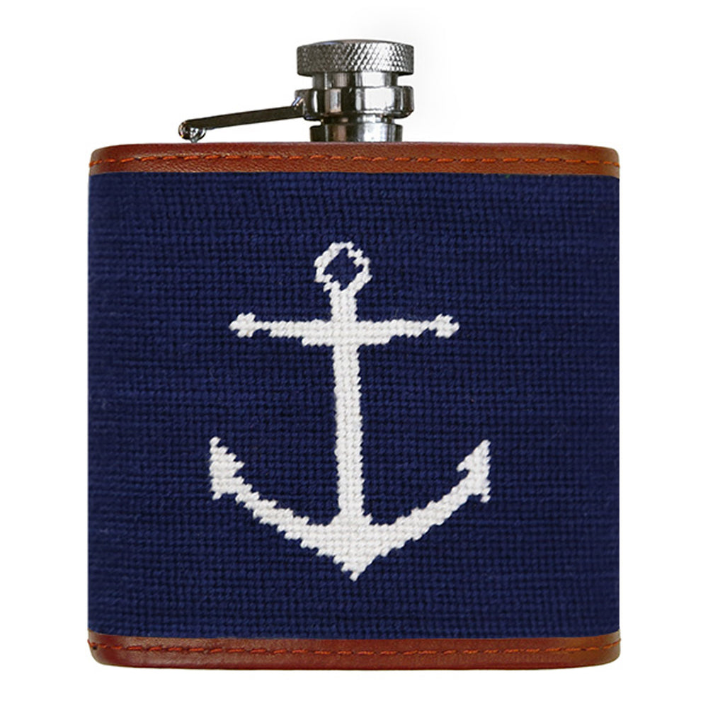 Anchor Flask (Dark Navy)