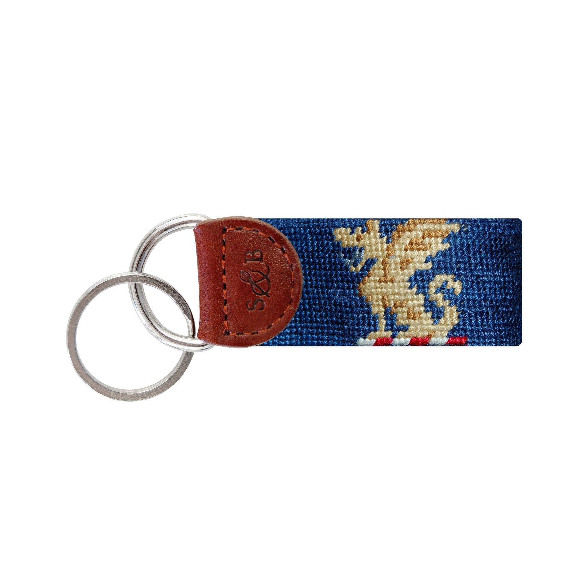 Smathers & Branson スカルデザイン首輪 Beta Theta Pi Key Fob – Smathers & Branson