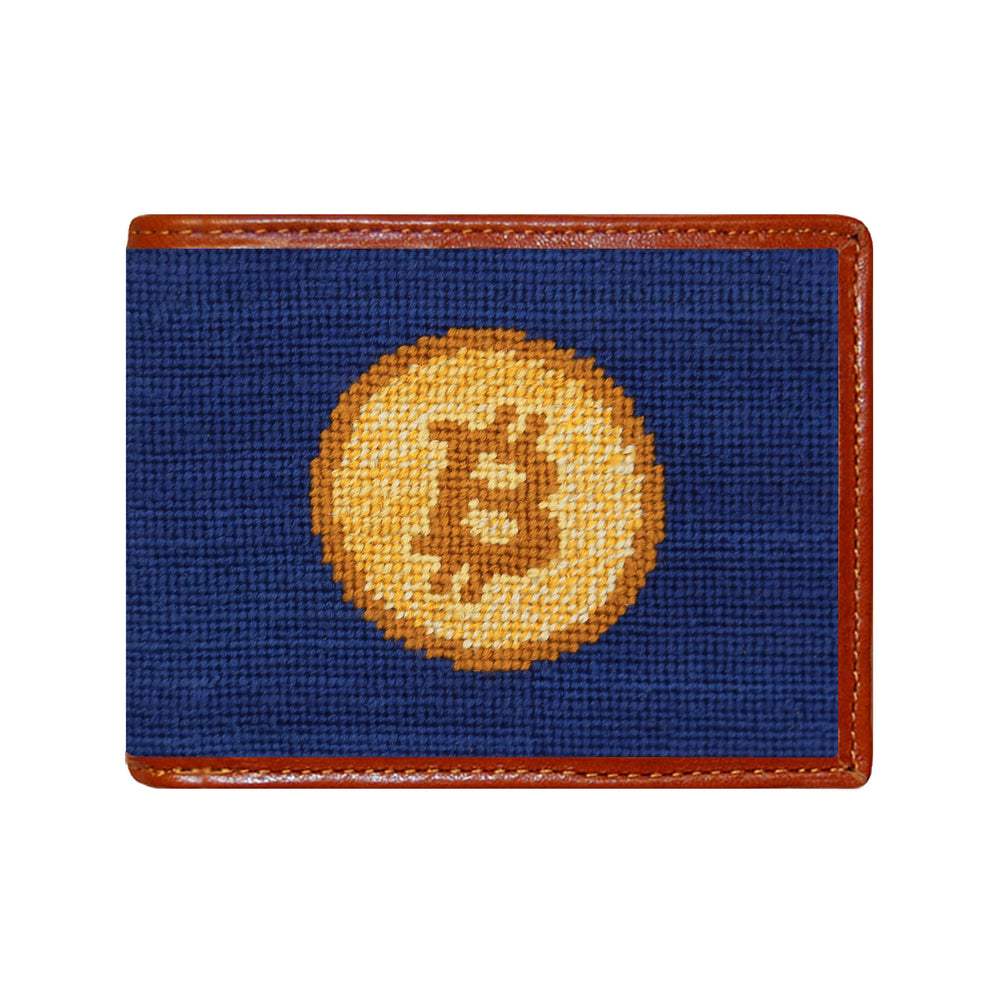 Bitcoin Wallet (Classic Navy) (Final Sale)