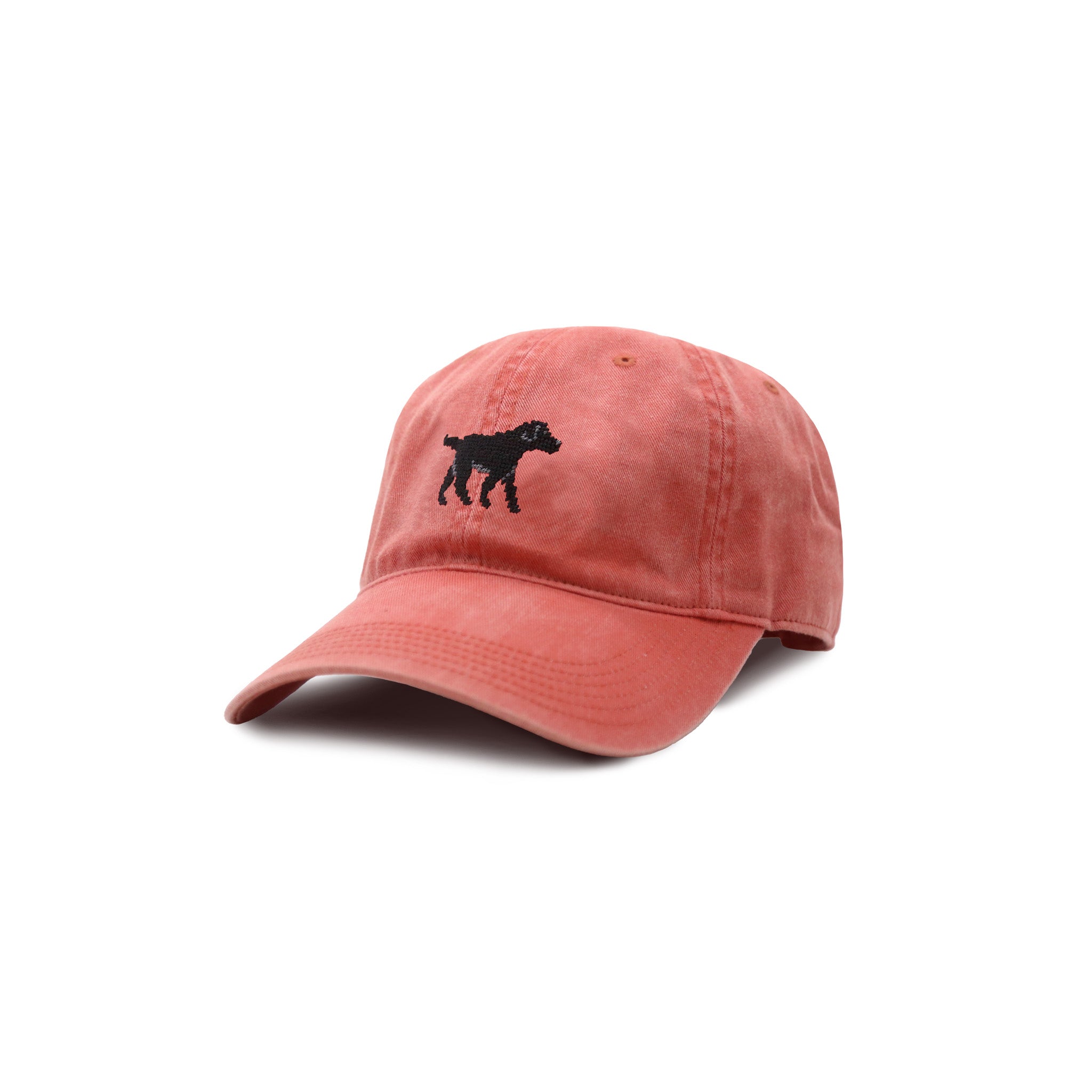 Black Lab Walking Small Fit Hat (Nantucket Red)