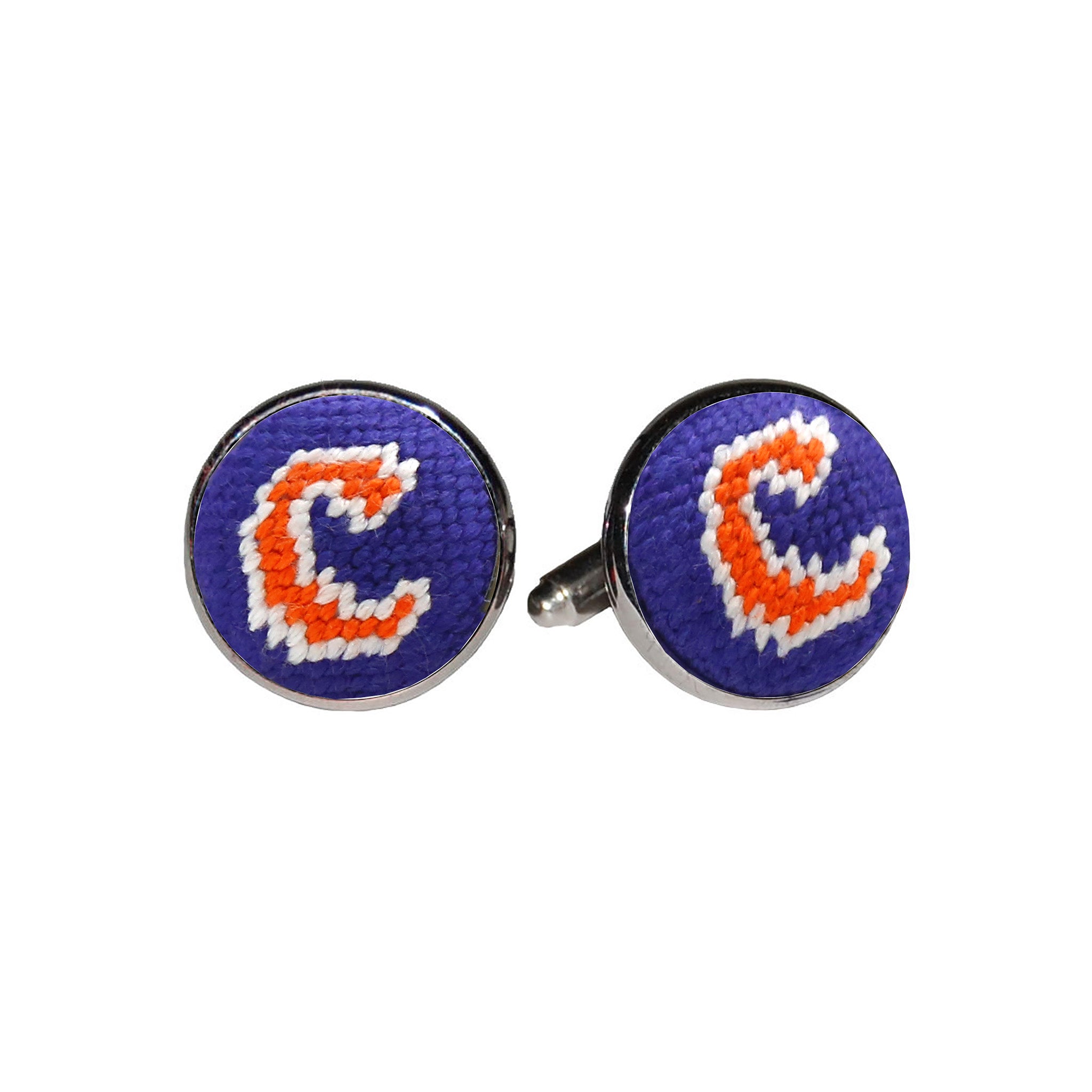 Clemson C Cufflinks – Smathers & Branson Clemson C Cufflinks – Smathers & Branson