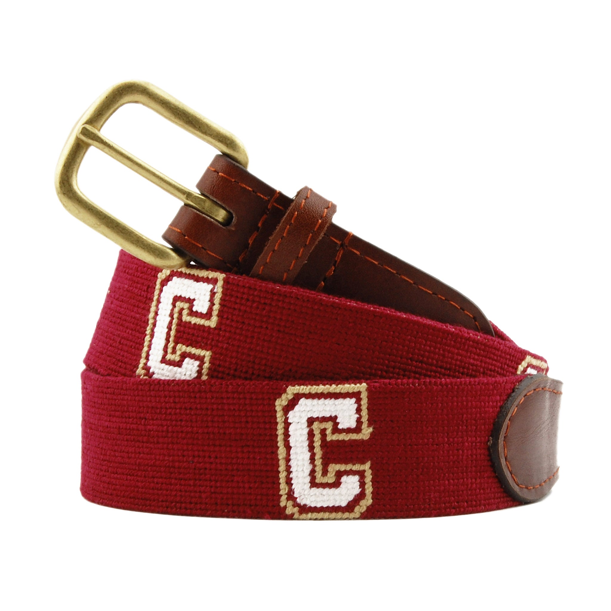 College of Charleston Belt (Garnet) – Smathers & Branson