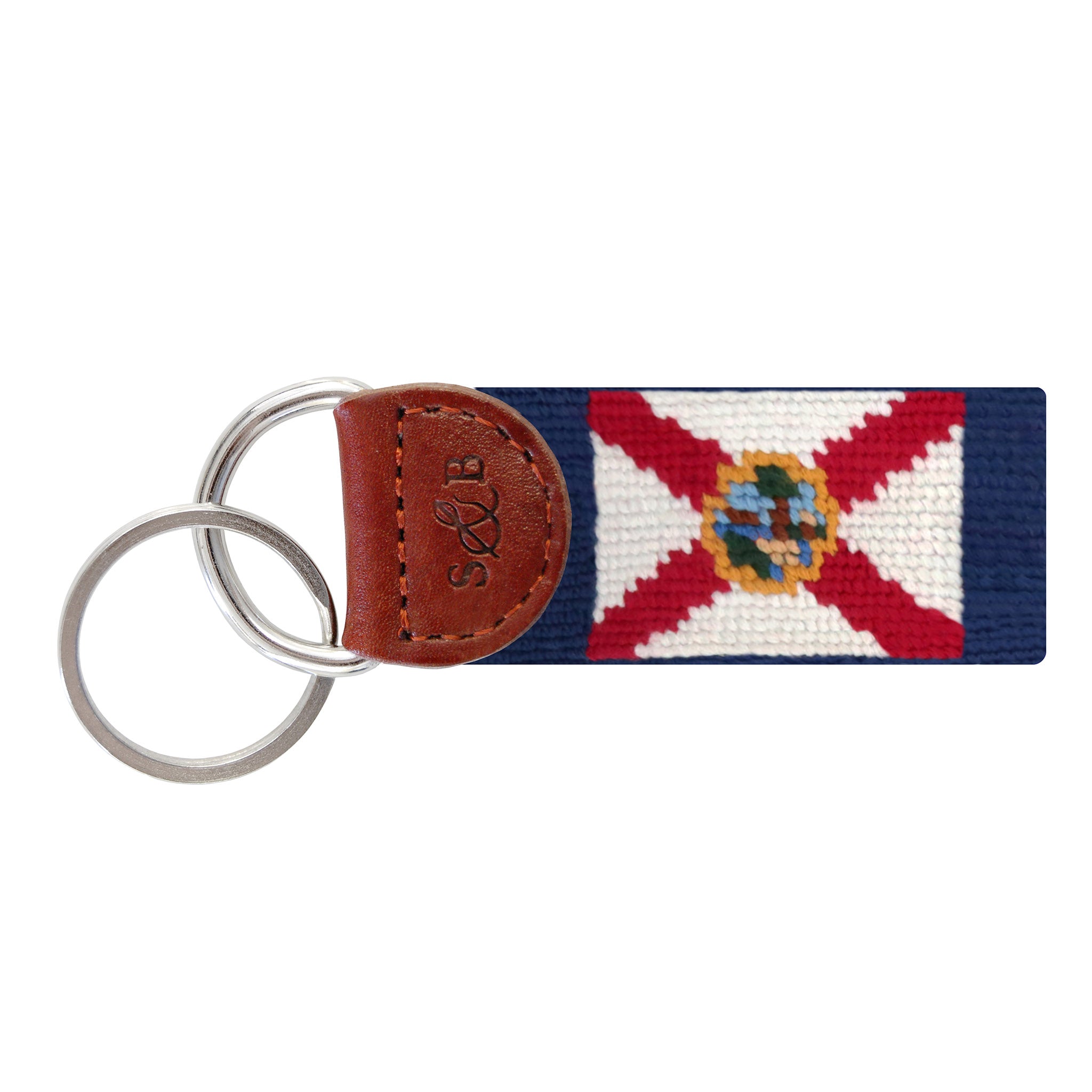 Florida State Flag Key Fob (Classic Navy)