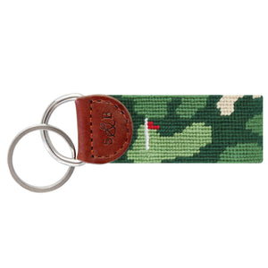 Golfer's Camo Key Fob