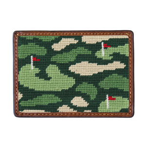 Golfer's Camo Card Wallet