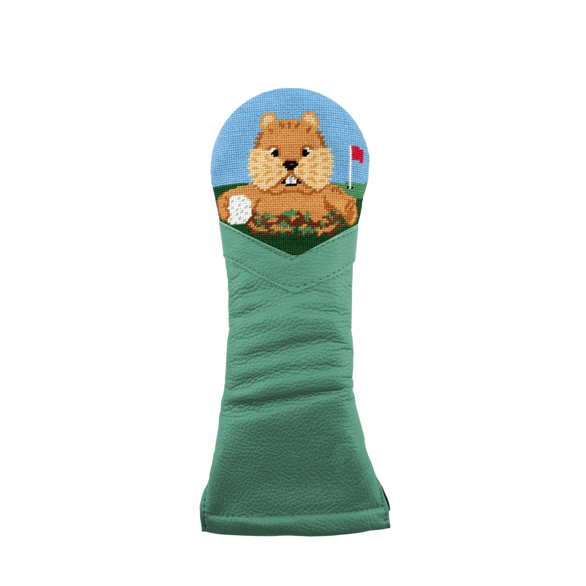 Gopher Golf Hybrid Headcover (Hunter Leather) – Smathers