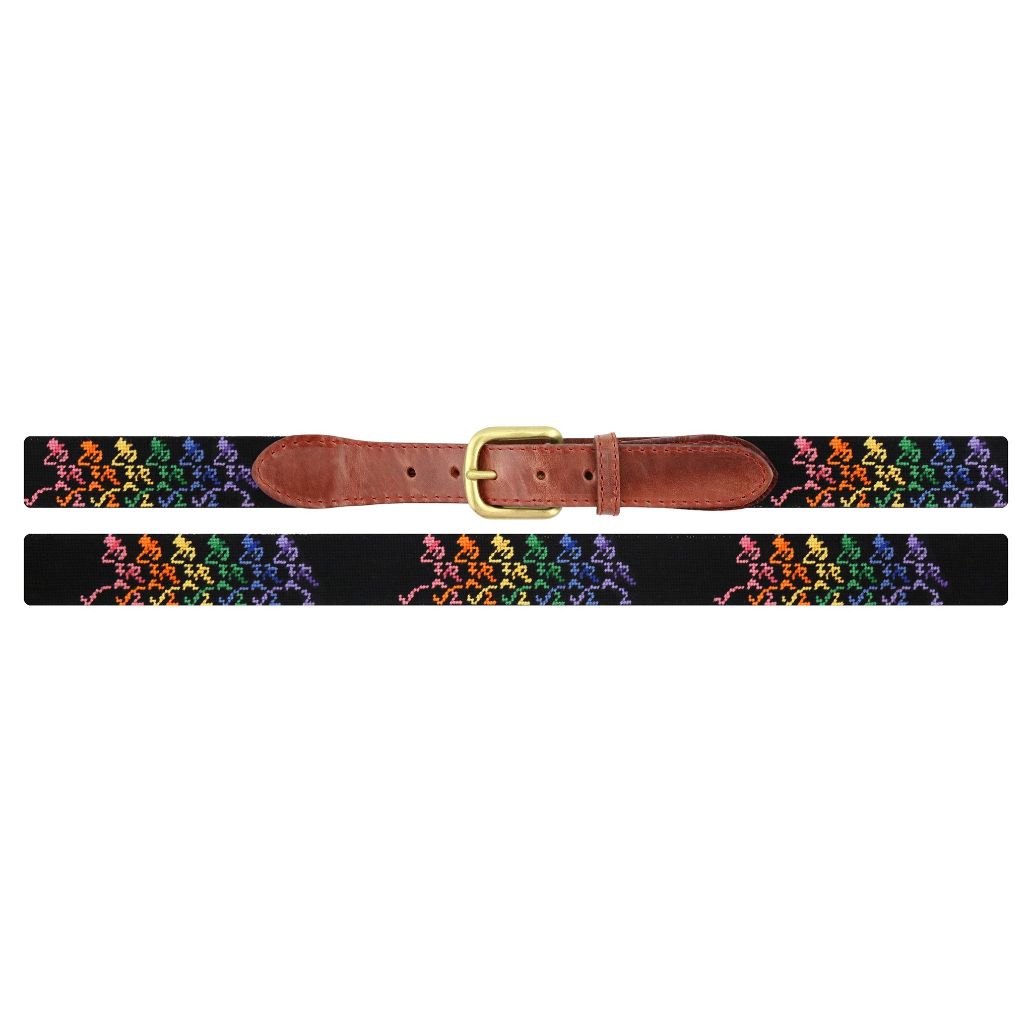 Grateful Dead Dancing Skeletons Belt (Black)