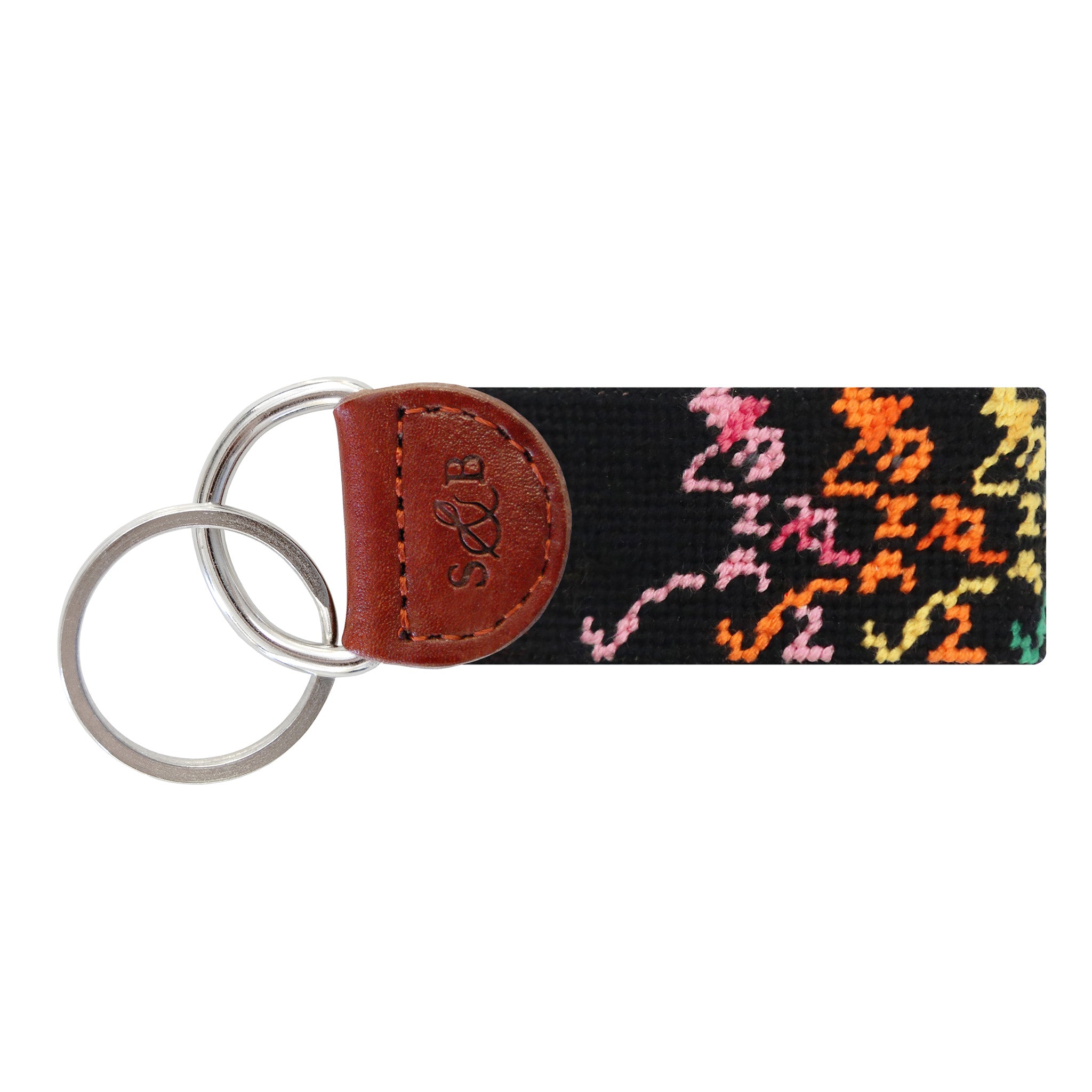 Grateful Dead Dancing Skeletons Key Fob (Black)