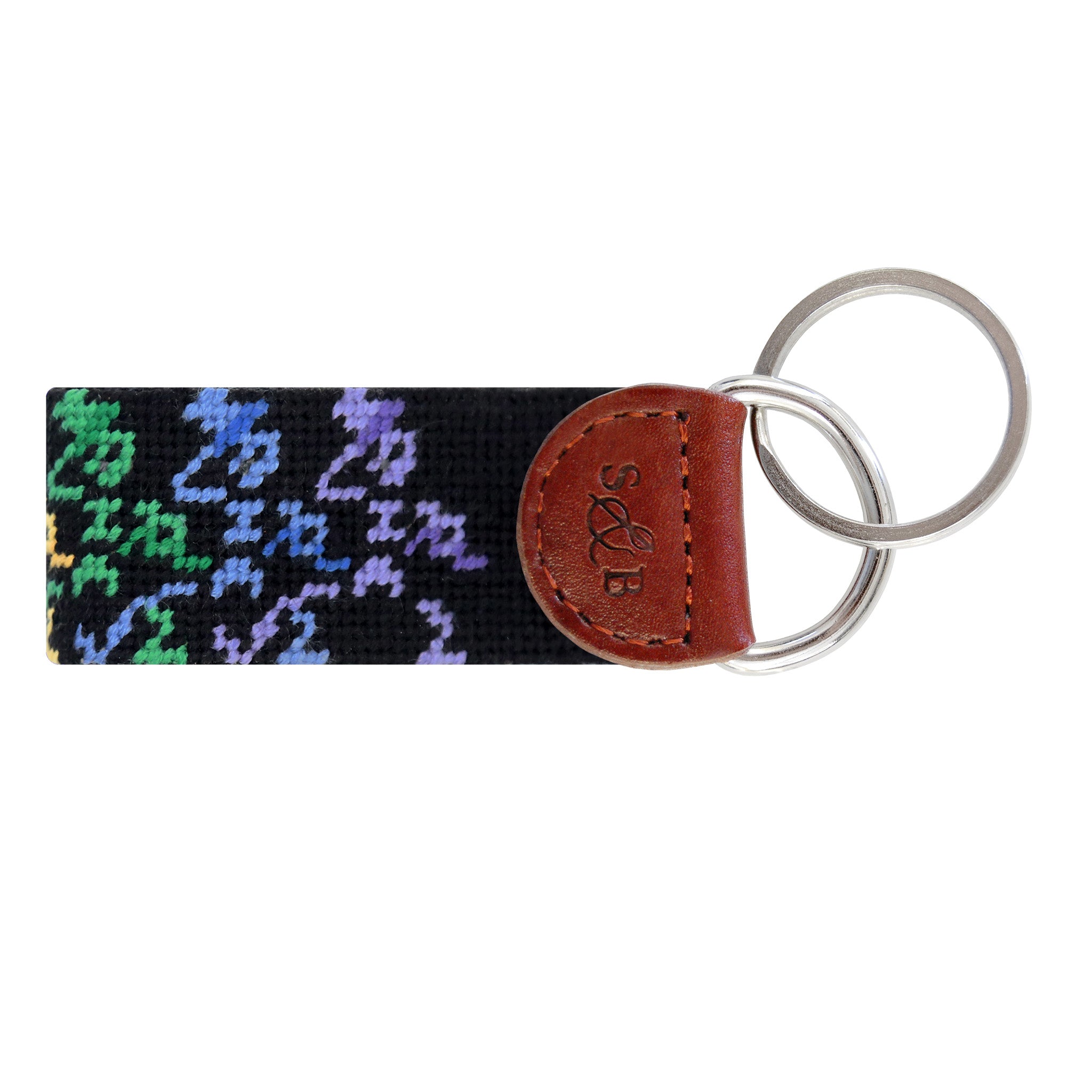 Grateful Dead Dancing Skeletons Key Fob (Black)