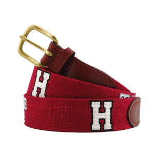 Harvard H-Ve Ri Tas Belt (Garnet)