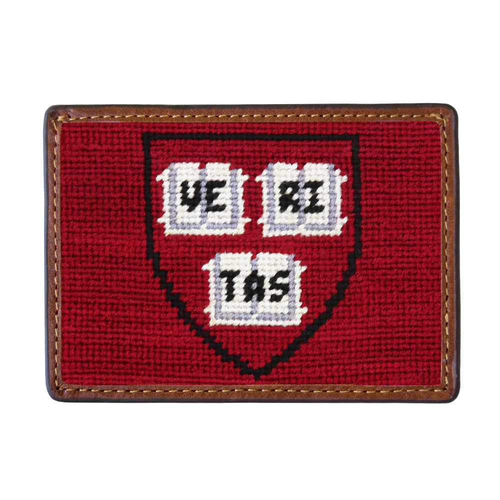 Harvard Shield Card Wallet (Garnet)