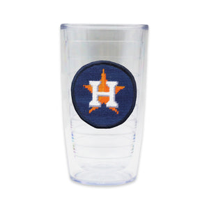 Tervis Tumbler with Houston Astros logo needlepoint patch