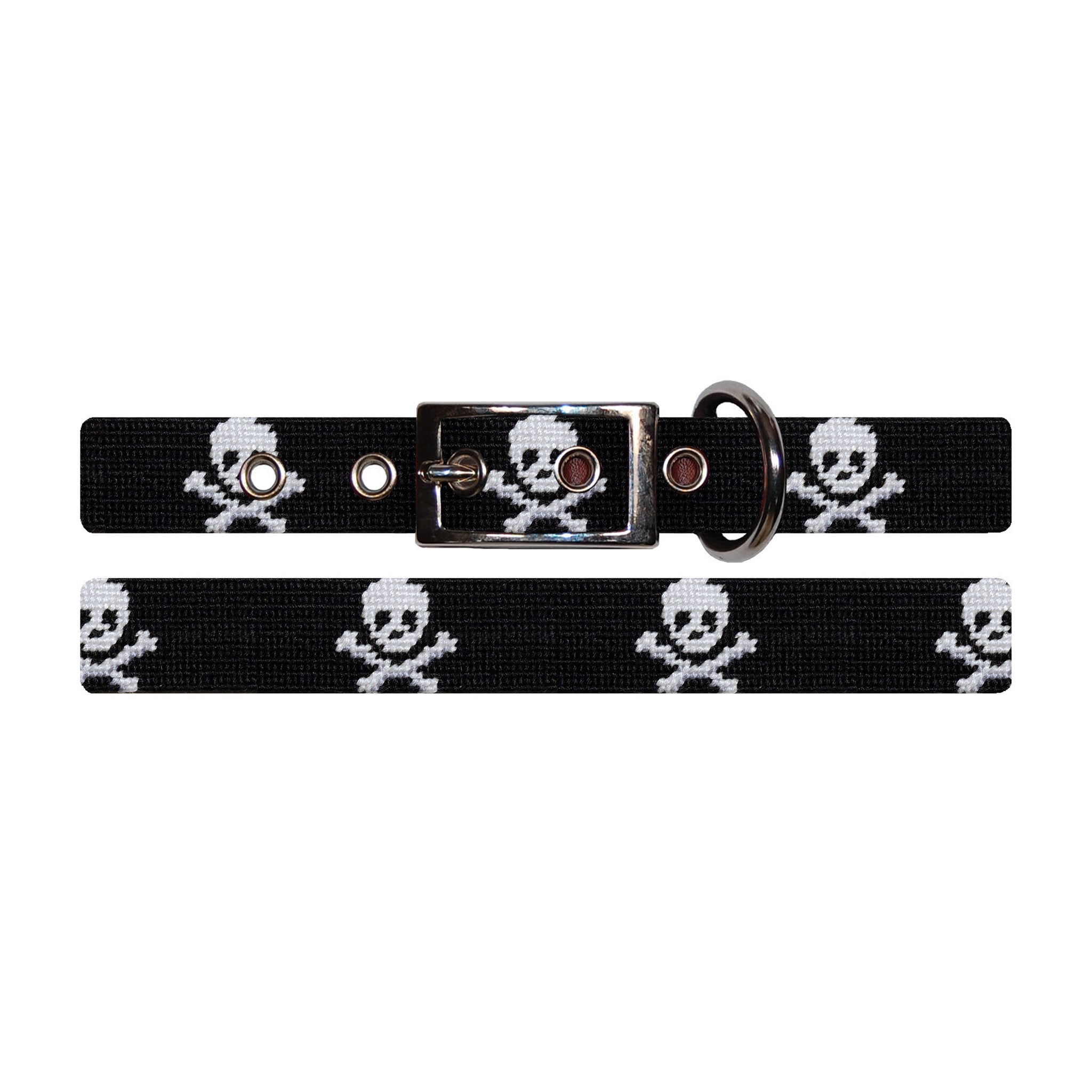 Jolly Roger Dog Collar (Black)