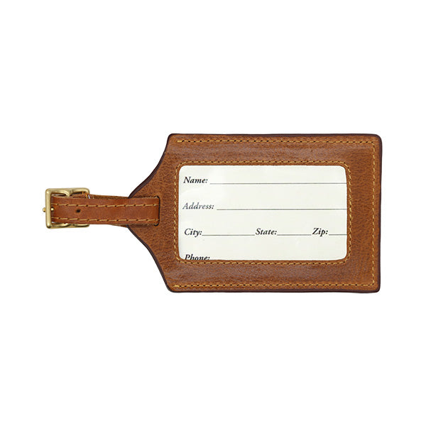 Crossed Clubs Luggage Tag (Classic Navy)