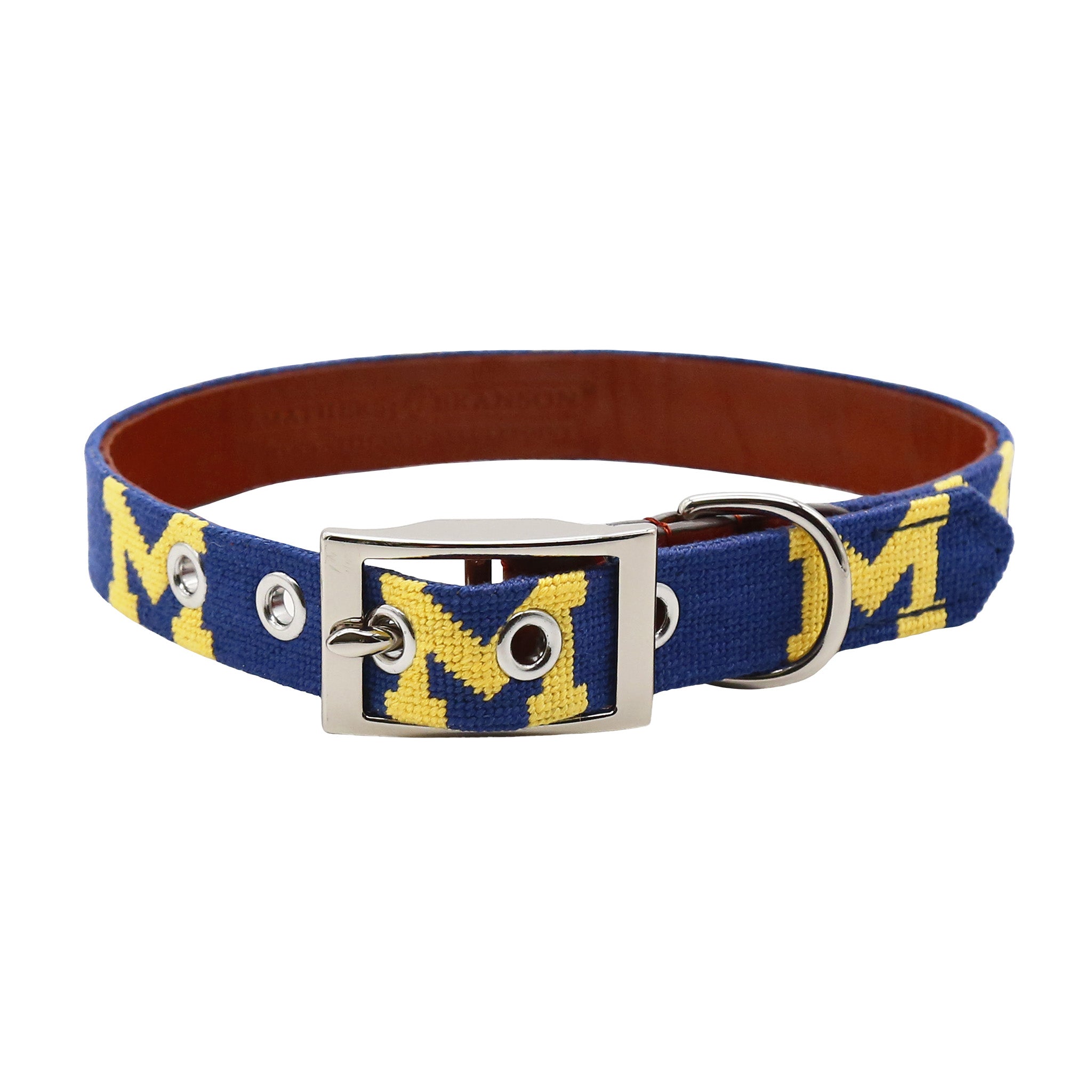 Michigan Dog Collar (Classic Navy)
