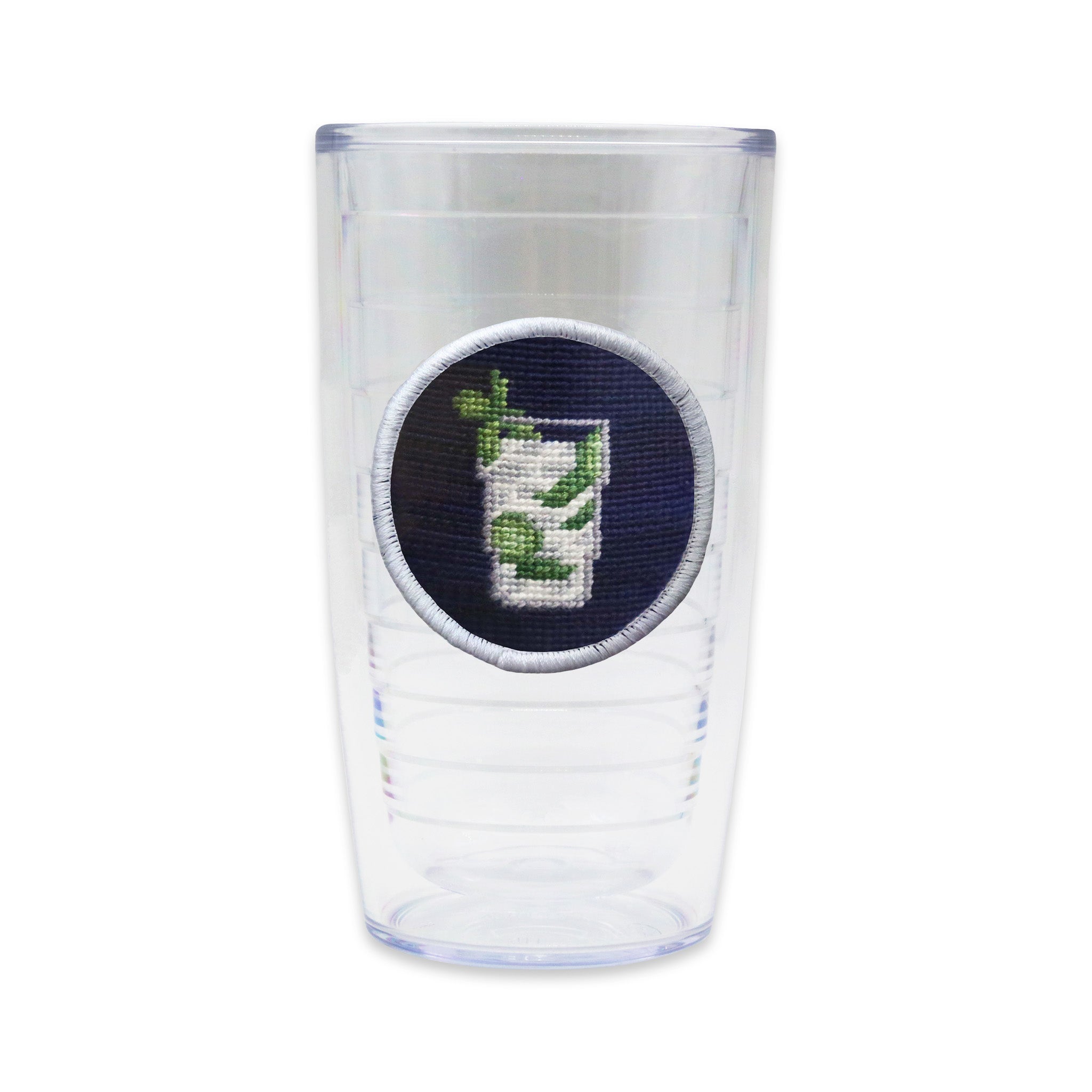 Tervis Tumbler with Mojito needlepoint patch
