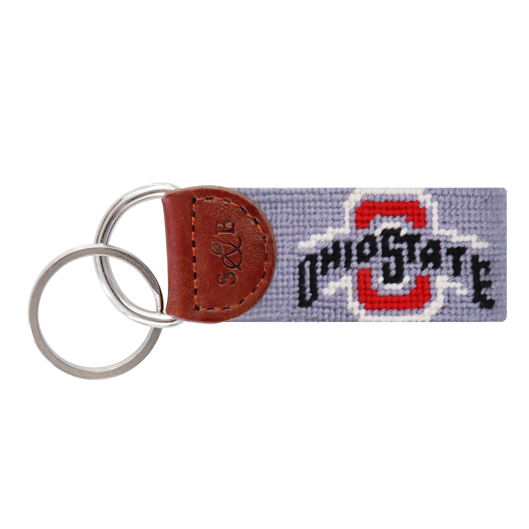 Ohio State Key Fob (Grey) – Smathers & Branson