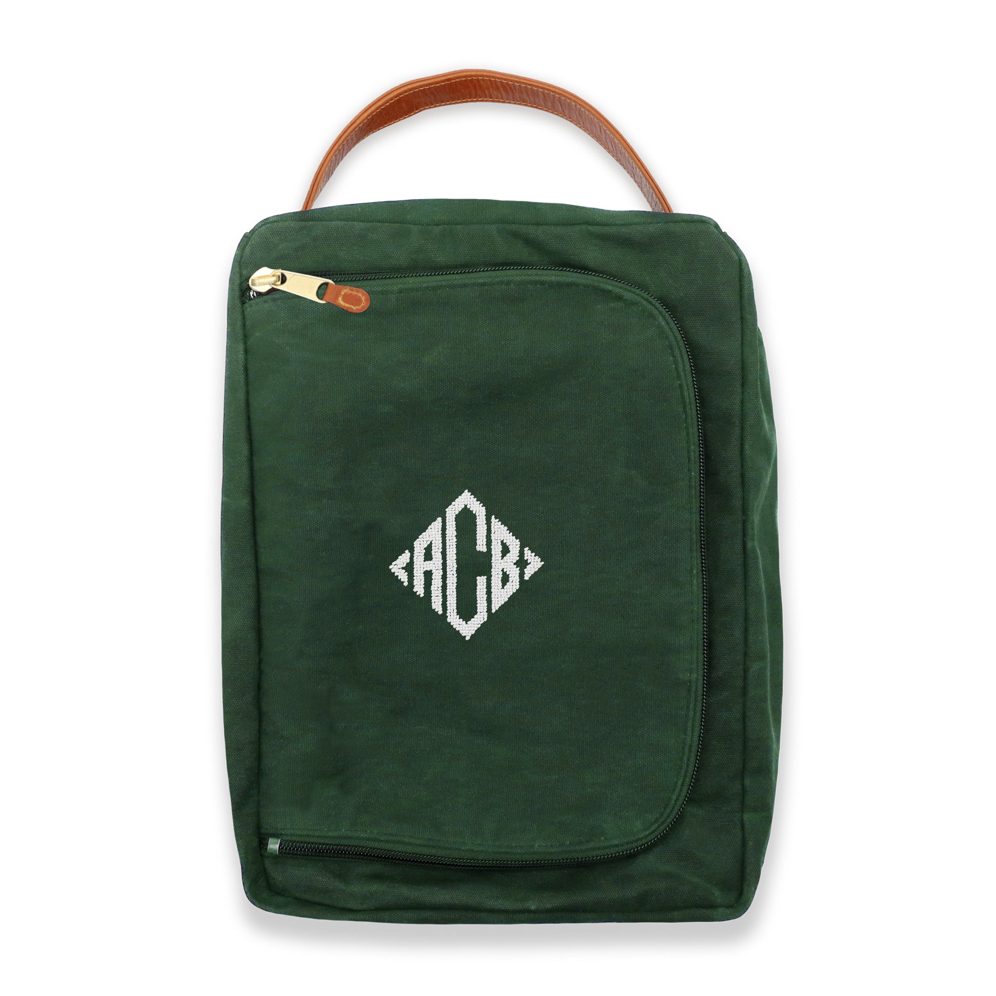 Monogrammed Shoe Bag