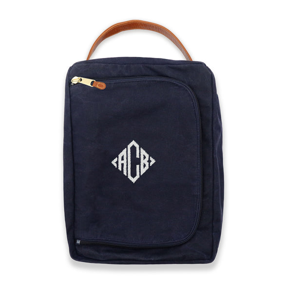 Monogrammed Shoe Bag