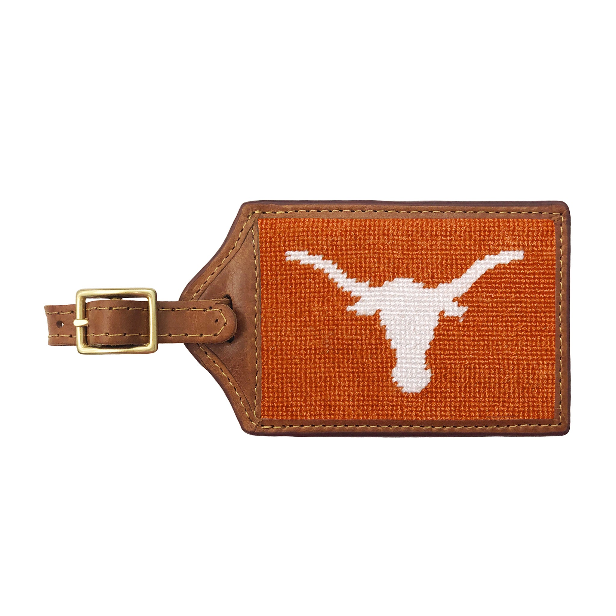 University Of Texas Luggage Tag Burnt Orange Smathers Branson university-of-texas-luggage-tag-burnt-orange-smathers-branson