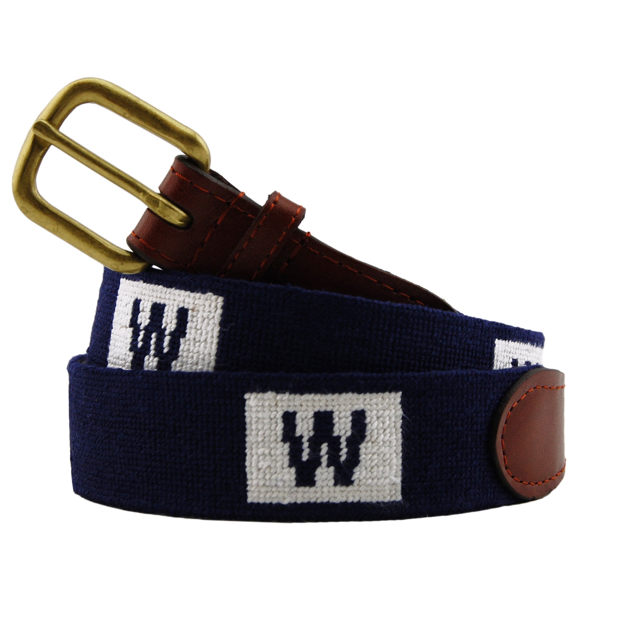 Chicago Cubs W Flag Belt (Dark Navy)