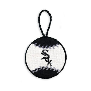 Chicago White Sox Baseball Ornament (Black Cord)