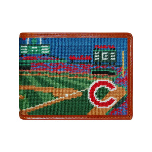 Chicago Cubs Wrigley Field Scene Wallet