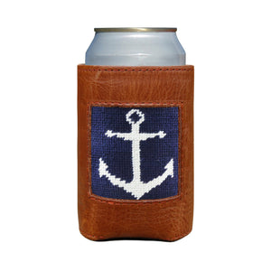 Smathers and Branson Anchor Can Cooler Dark Navy
