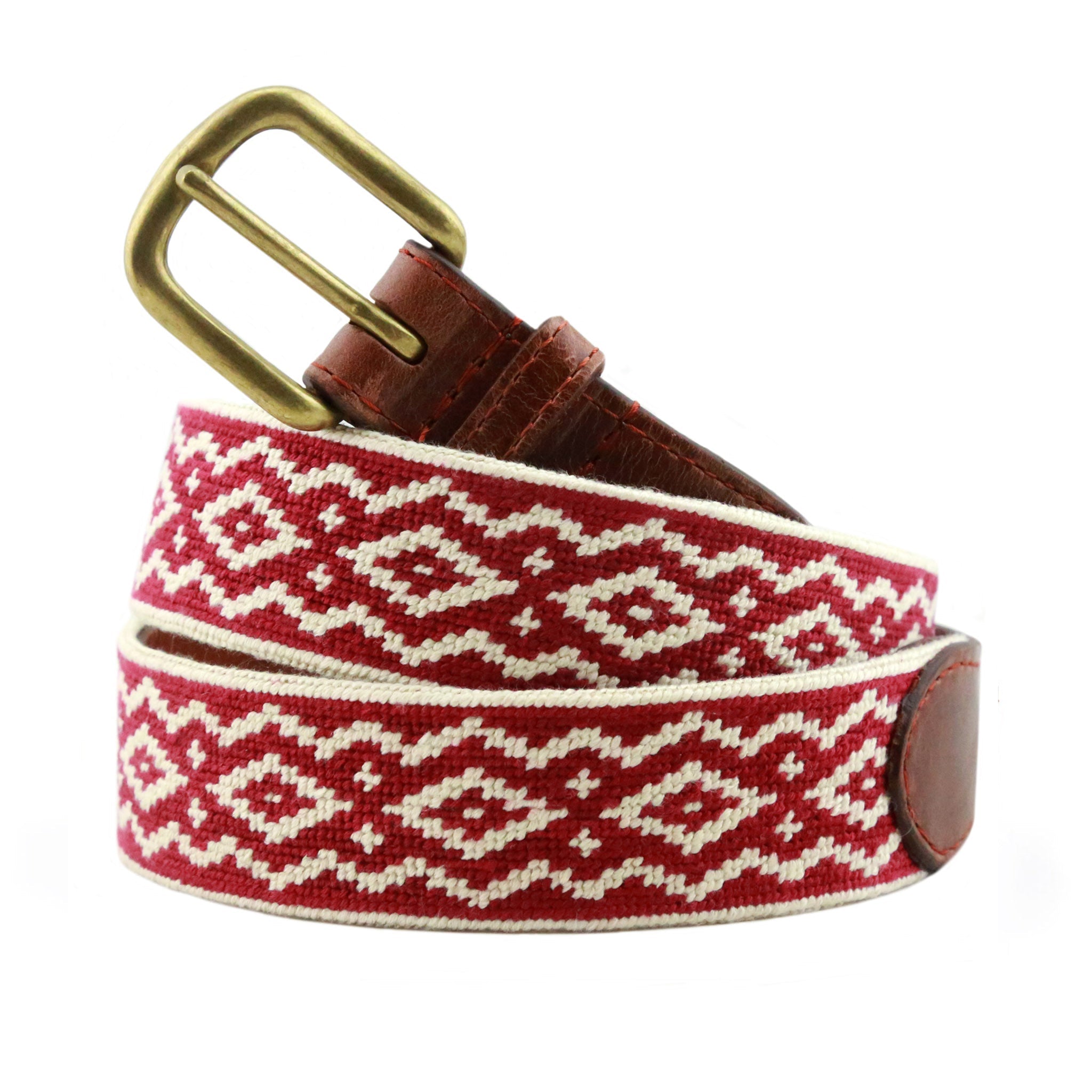 Andes Gaucho Belt Garnet Smathers Branson
