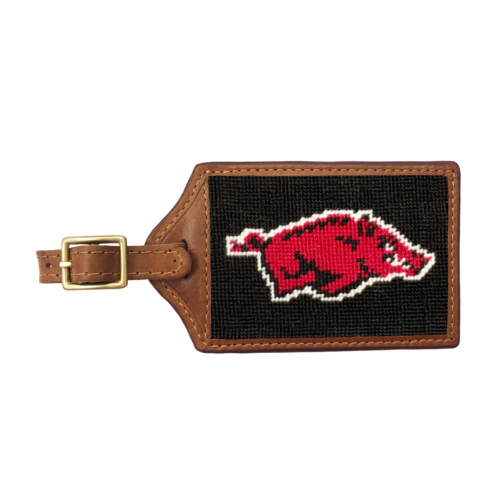 Arkansas Luggage Tag (Black) – Smathers & Branson