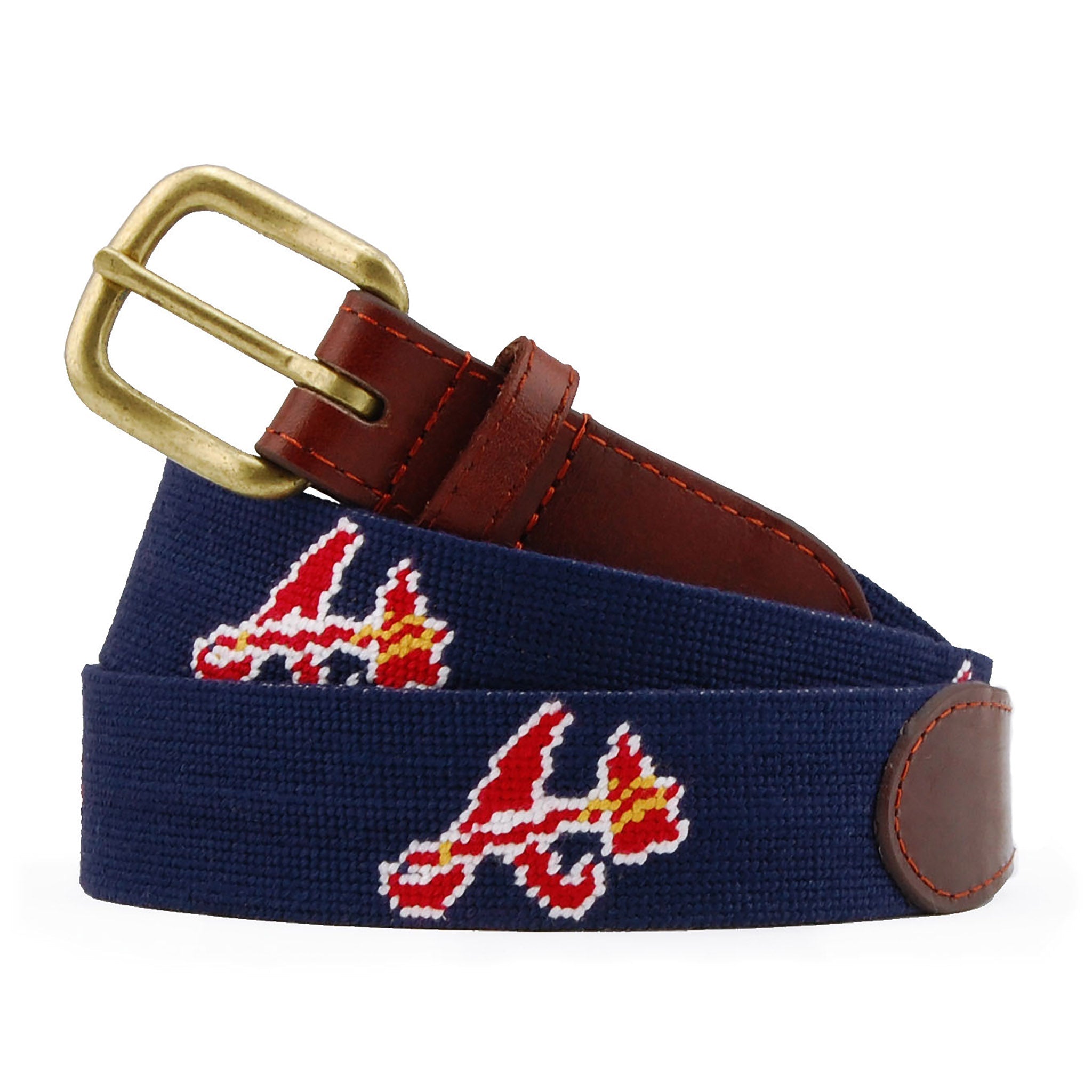 Smathers and Branson Atlanta Braves Belt Dark Navy