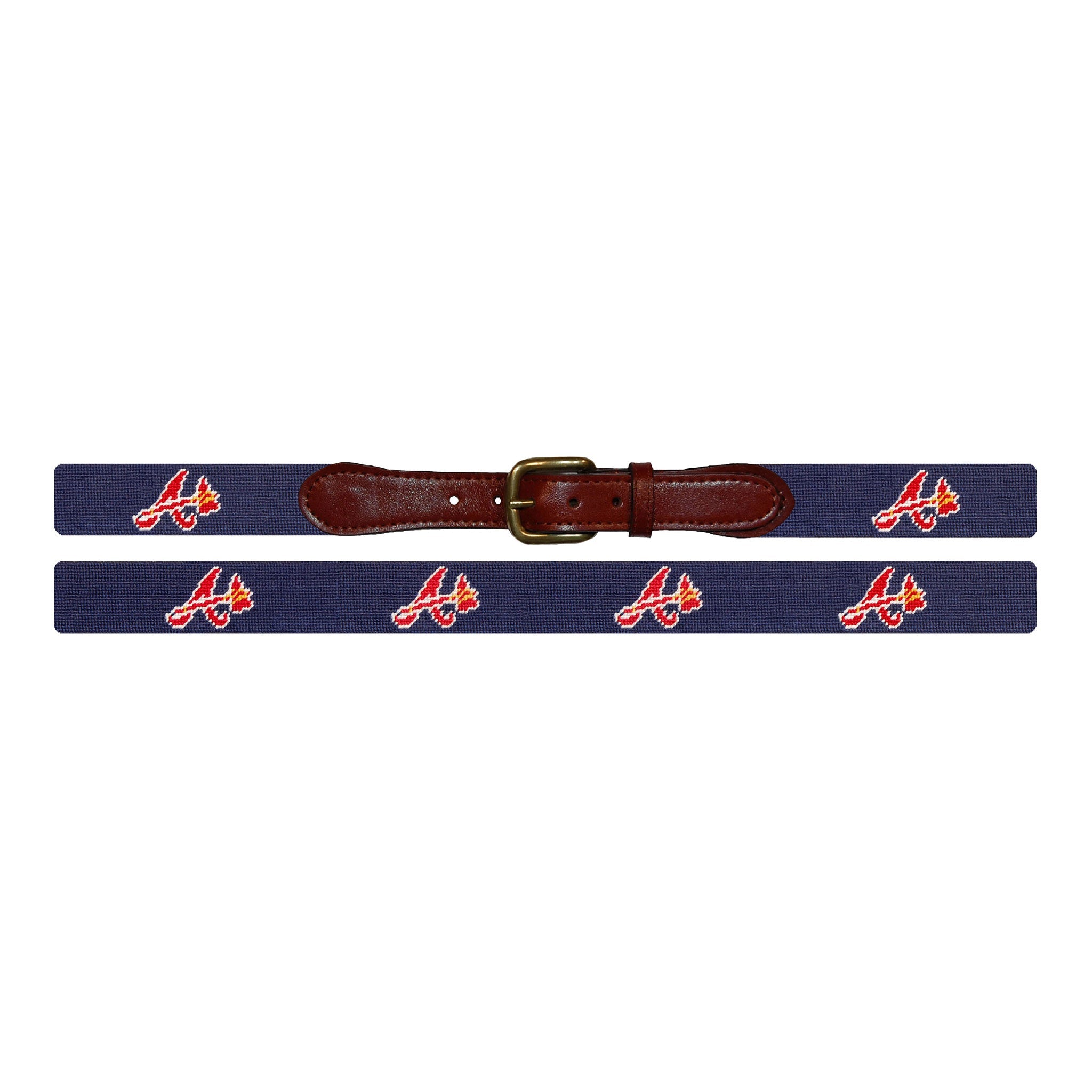 Smathers and Branson Atlanta Braves Belt Dark Navy
