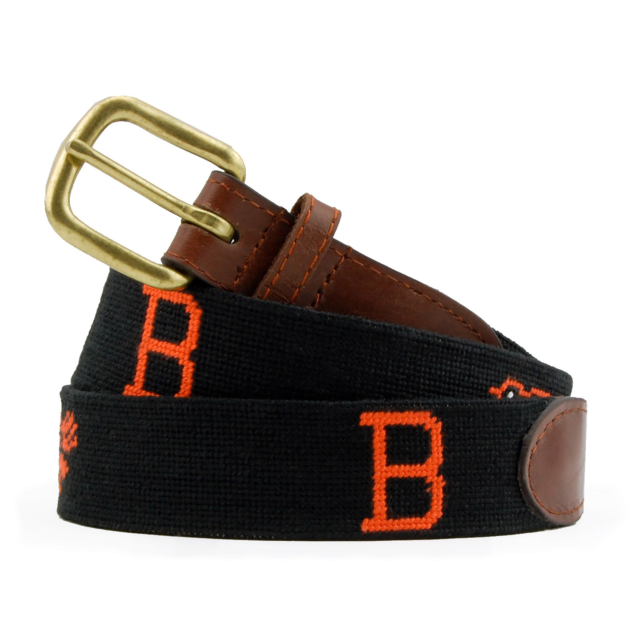 Smathers and Branson Baltimore Orioles Cooperstown Belt Black