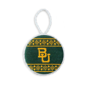 Smathers and Branson Baylor Needlepoint Ornament  