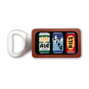 Smathers and Branson Beer Cans Bottle Opener Black