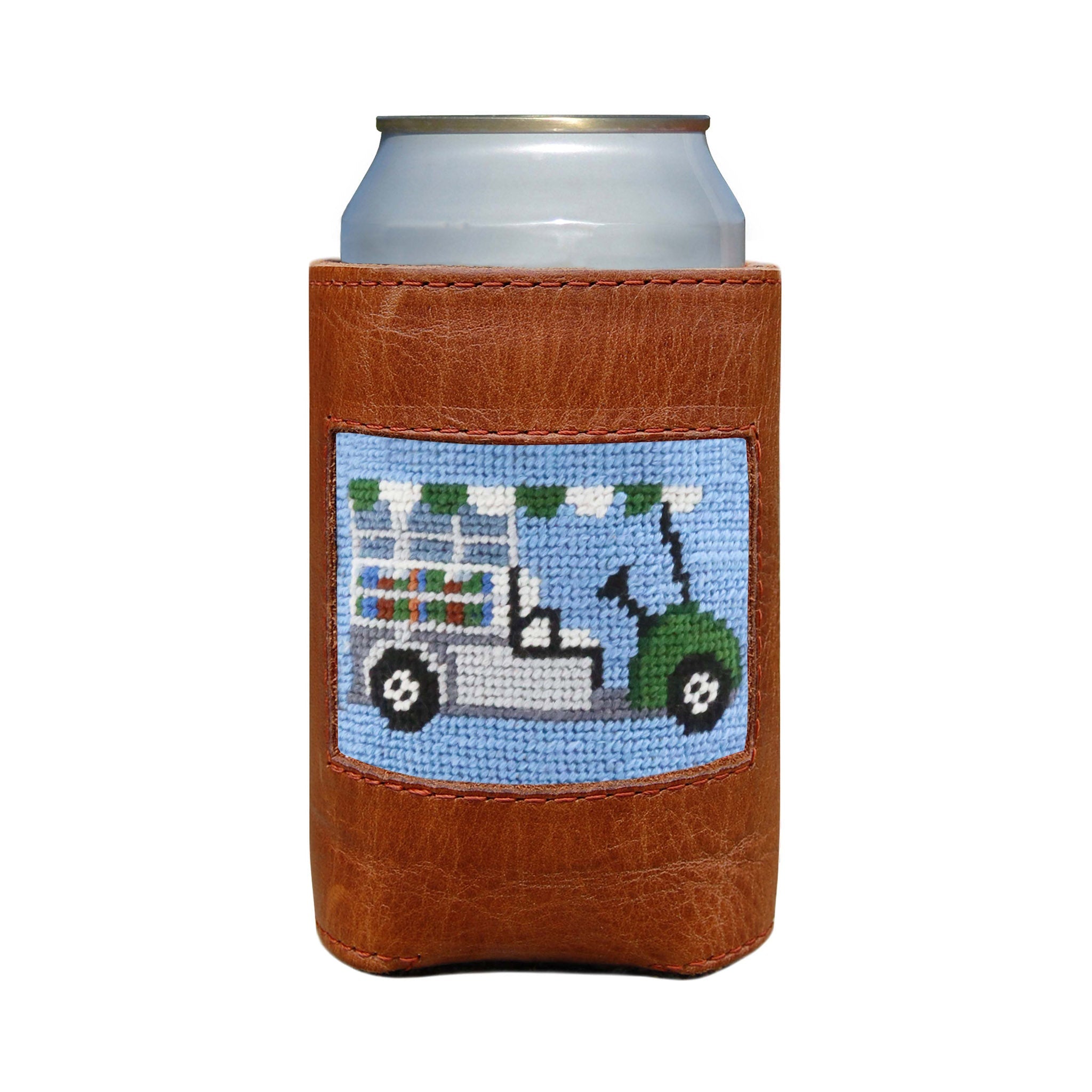 Smathers and Branson Beverage Cart Can Cooler Light Blue Final Sale