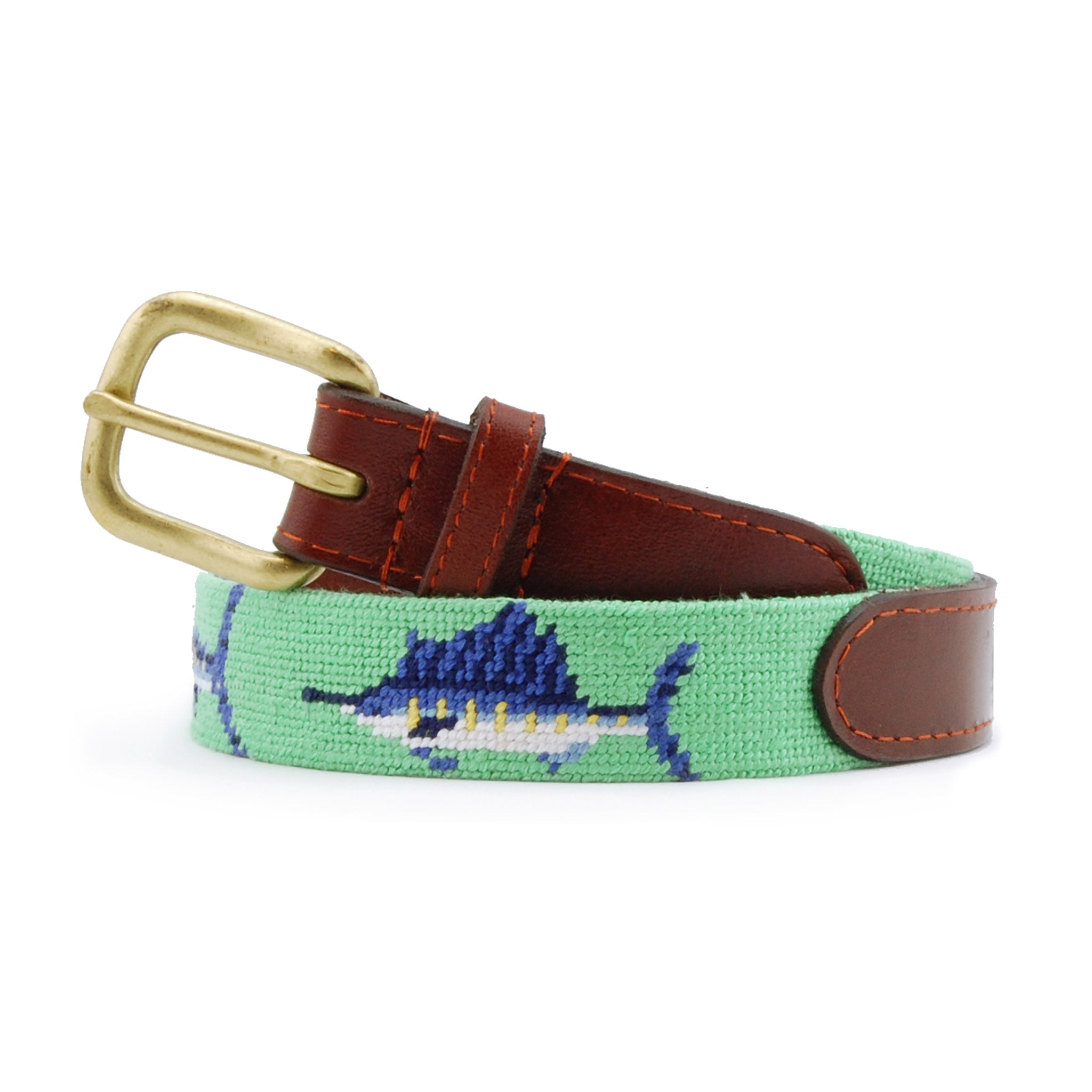 Smathers and Branson Billfish Children's Belt Mint