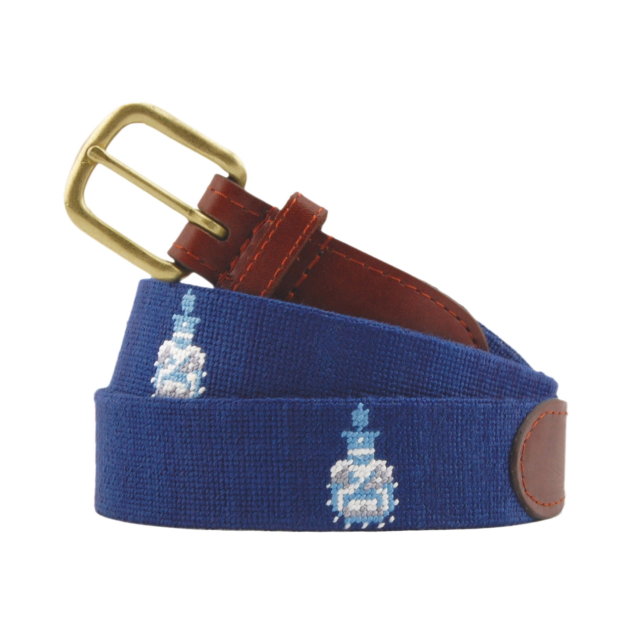 Smathers and Branson Citadel Needlepoint Belt 