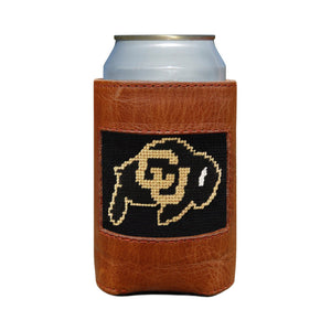 Smathers and Branson Colorado Boulder Needlepoint Can Cooler   