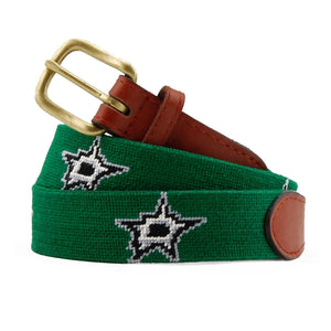 Smathers and Branson Dallas Stars Belt Emerald