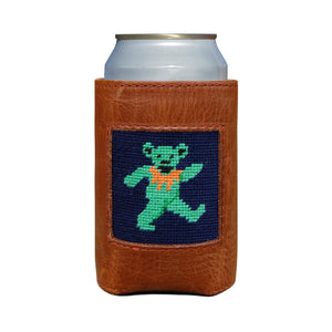 Smathers and Branson Dancing Bear Can Cooler Dark Navy