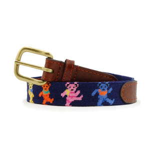 Smathers and Branson Dancing Bears Children's Belt Dark Navy