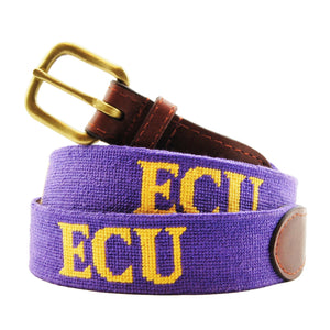 Smathers and Branson ECU Needlepoint Belt 