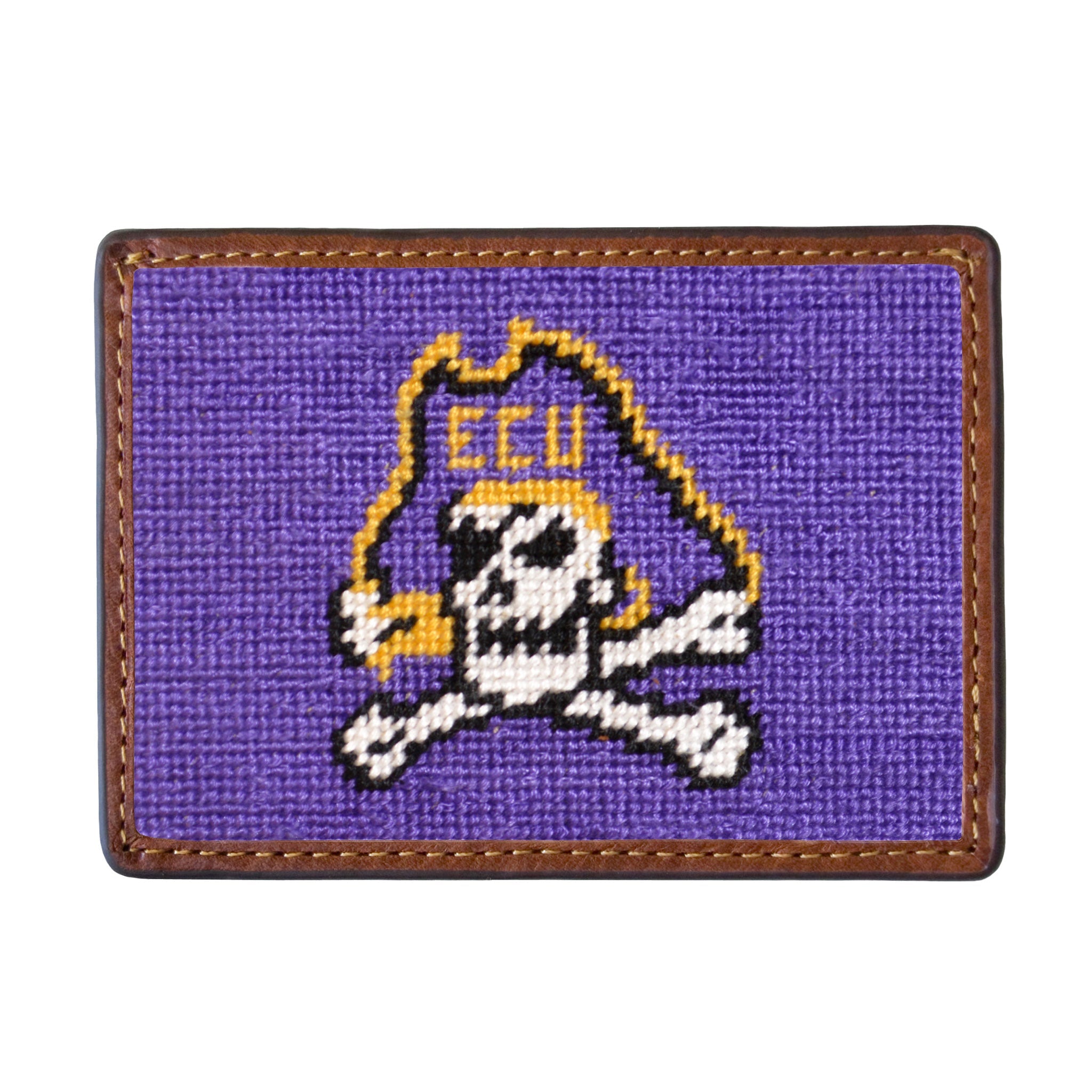 Smathers and Branson East Carolina Card Wallet Purple