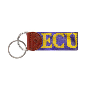 Smathers and Branson ECU Needlepoint Key Fob  