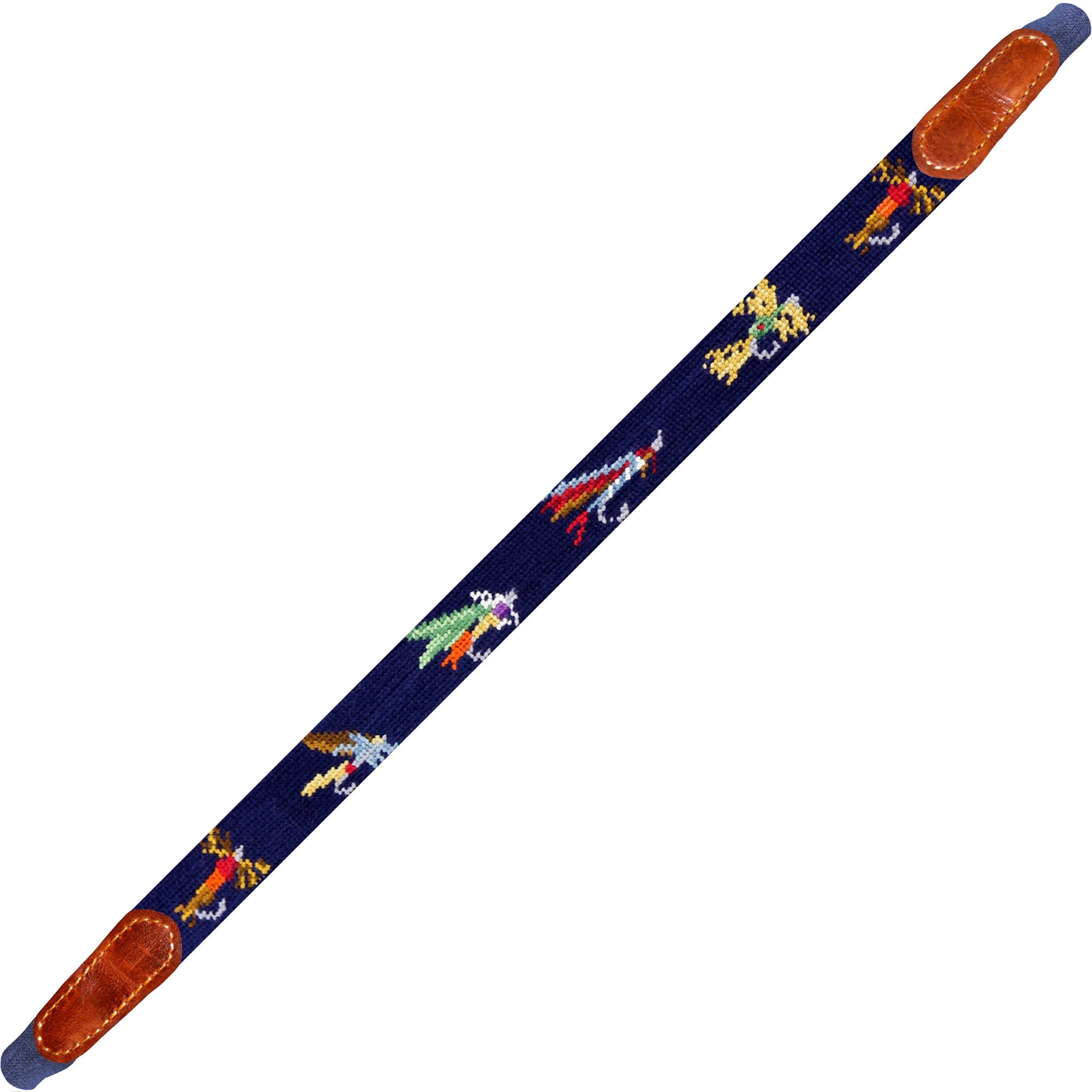 Smathers and Branson Fishing Flies Sunglass Strap Dark Navy