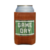 Smathers and Branson Game Day Multi Needlepoint Can Cooler   