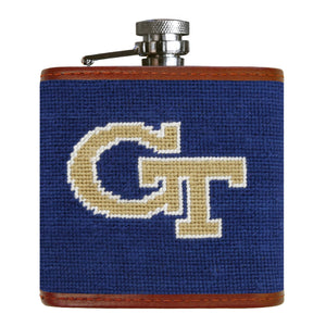 Smathers and Branson Georgia Tech Flask Classic Navy